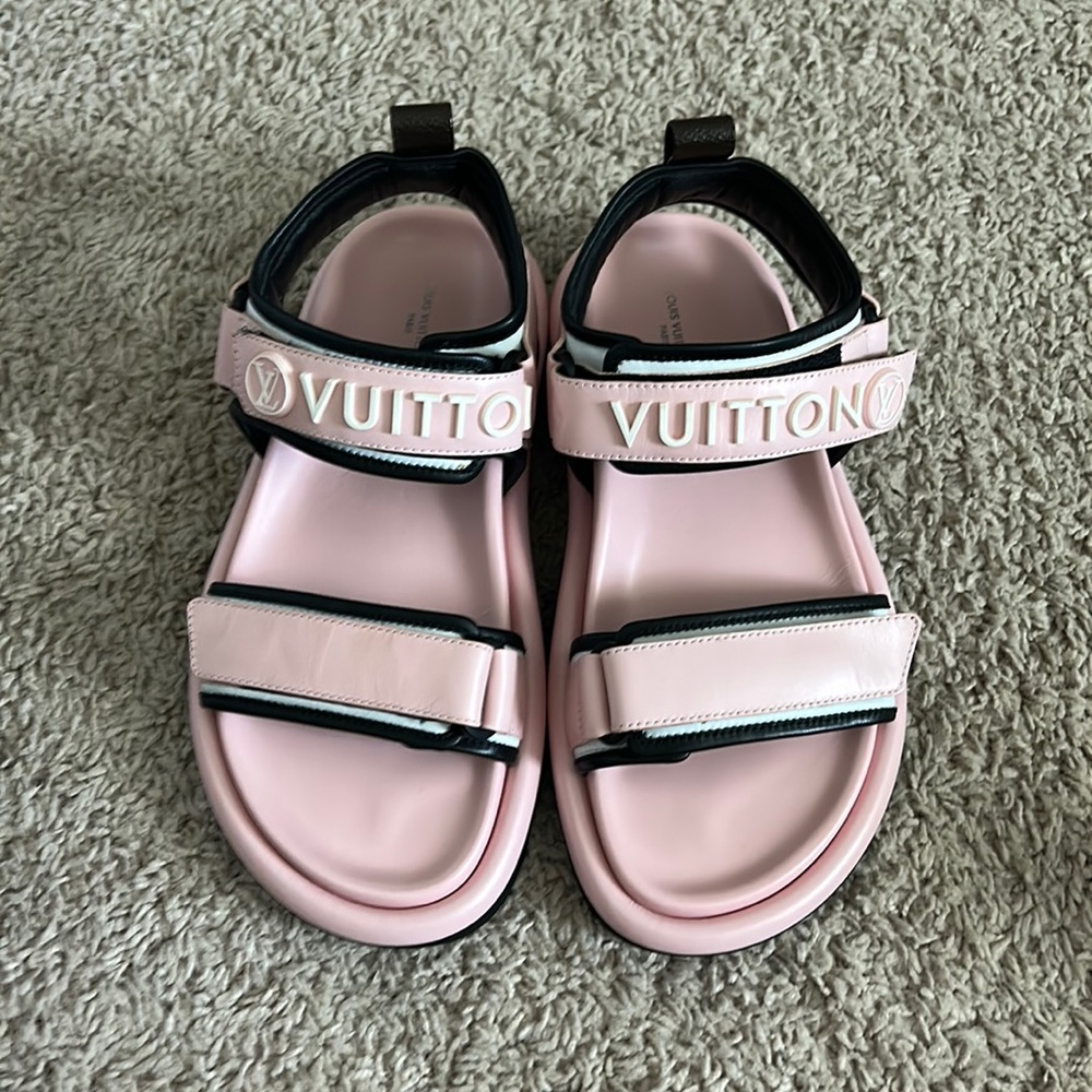 Louis Vuitton Pool Pillow Flat Sandals